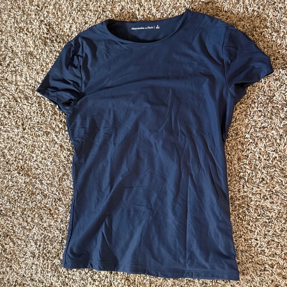 A&F double lined Baby tee in full length
